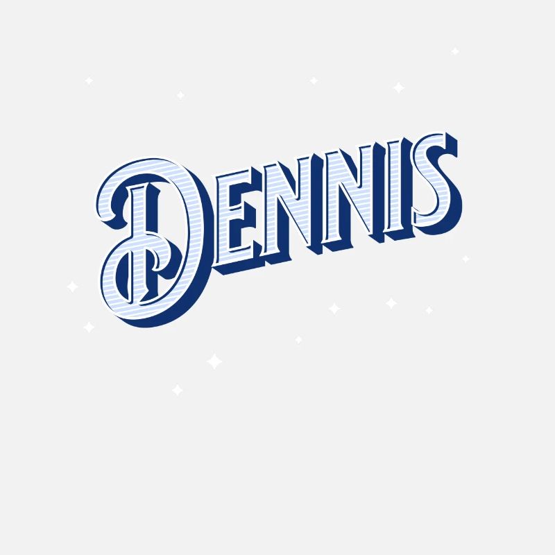 Dennis name personalized