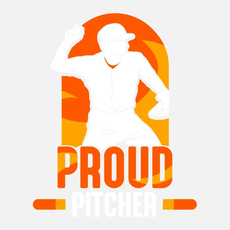 Fier lanceur de baseball lanceur amateur