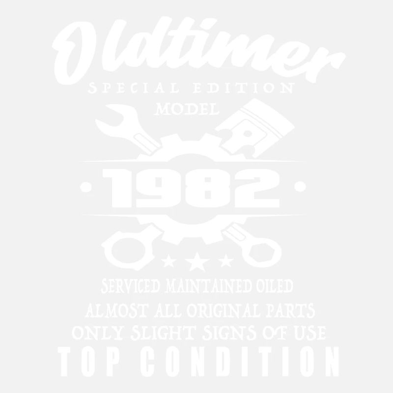 Oldtimer Special Edition Model 1982 Birthday