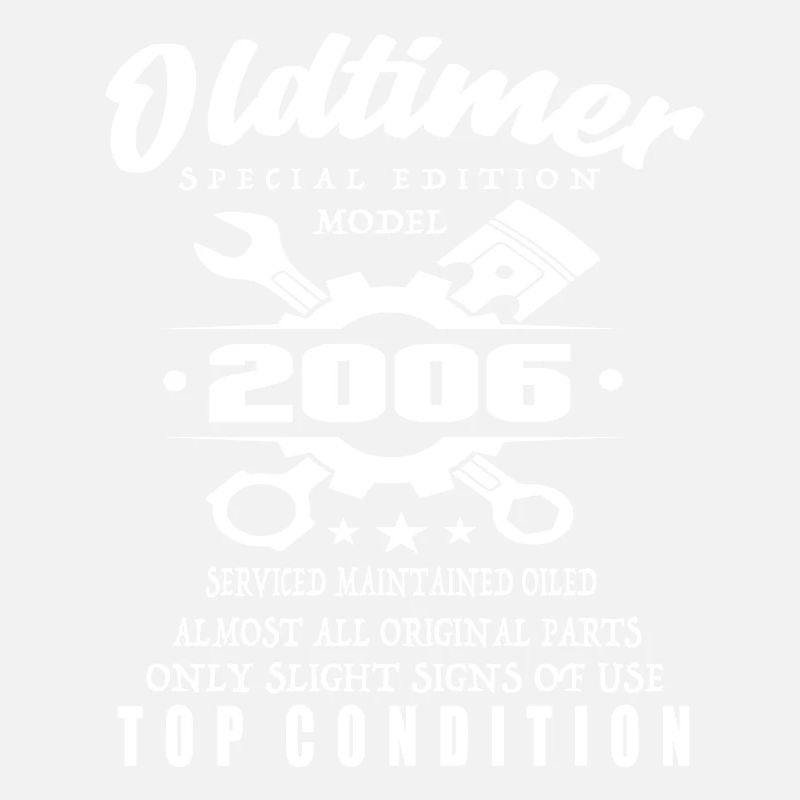 Oldtimer Special Edition Model 2006 Birthday