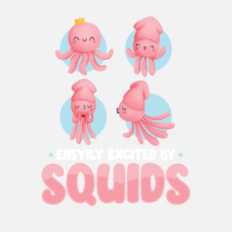 Squid Lovers Octopus Funny