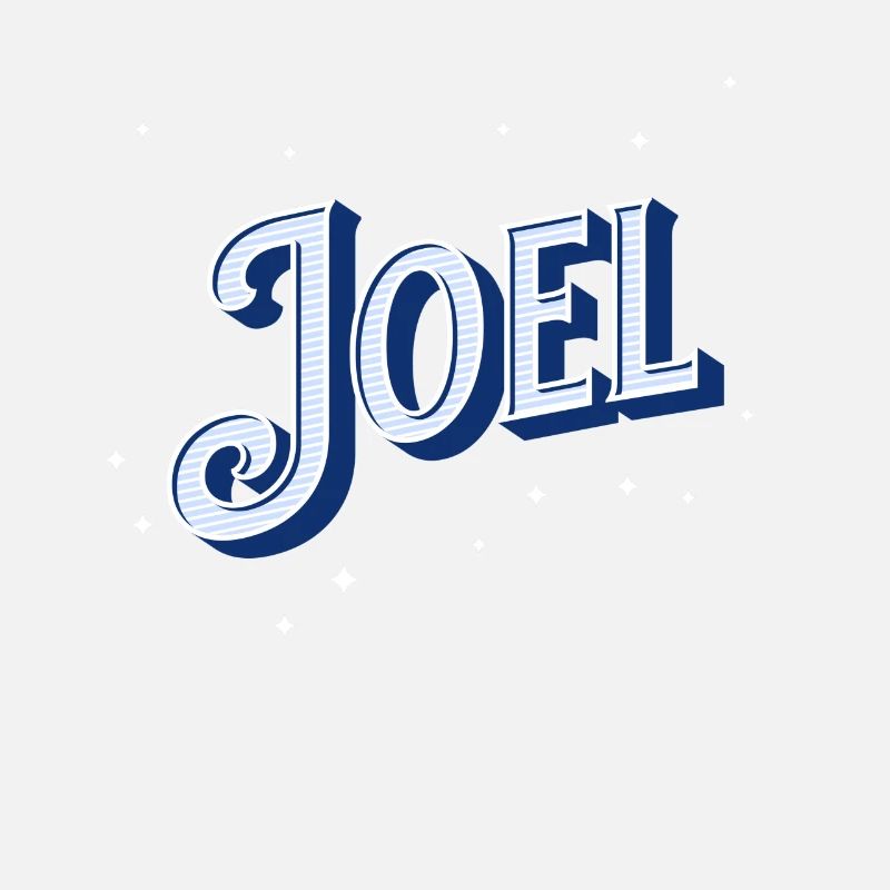 Joel name personalized