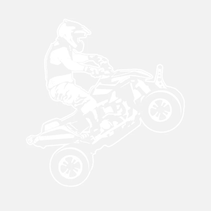 all terrain vehicles cool BIKER drawing art theme