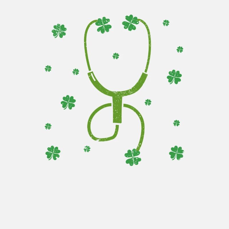 Trèfle Stéthoscope Trèfle Saint-Patrick Malade