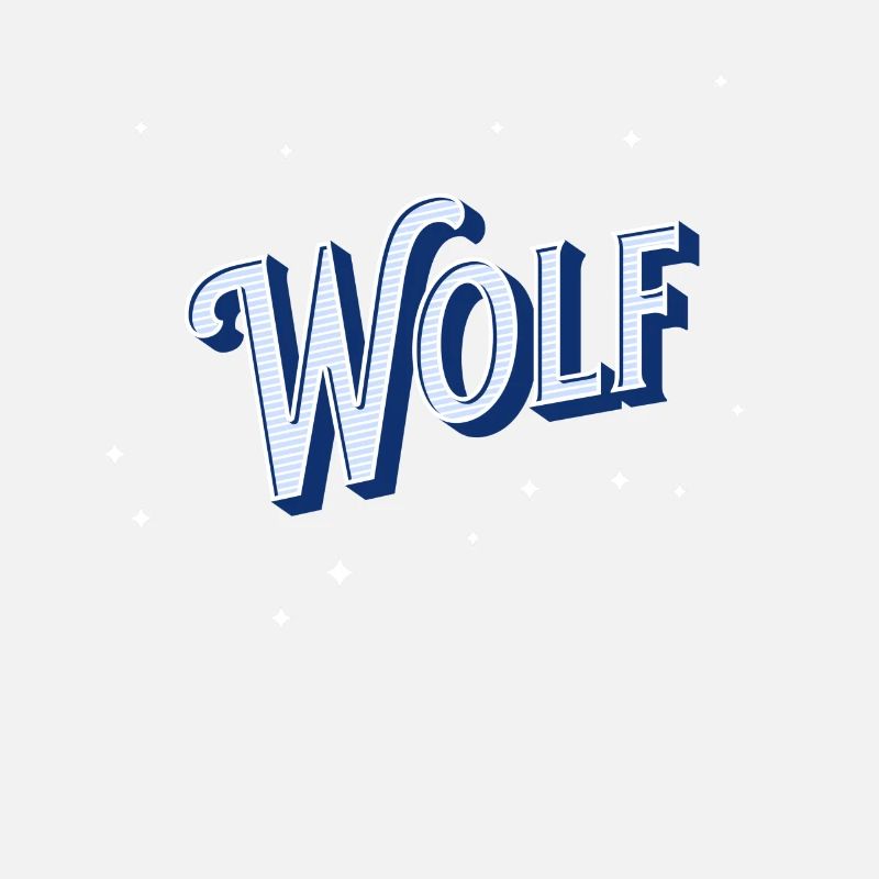 Wolf Namen personalisiert