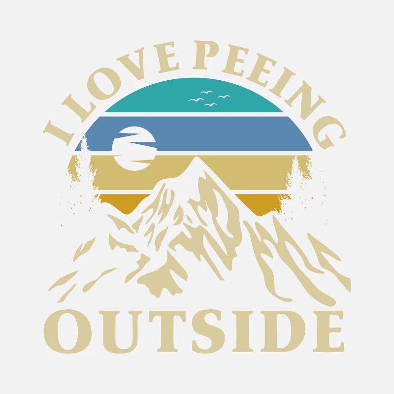 I Love peeing outside