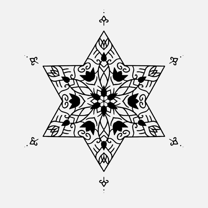 mandala étoile