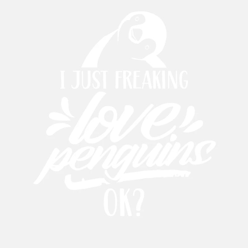 Ich Liebe Pinguine Einfach Ok Tier Pinguin Süß