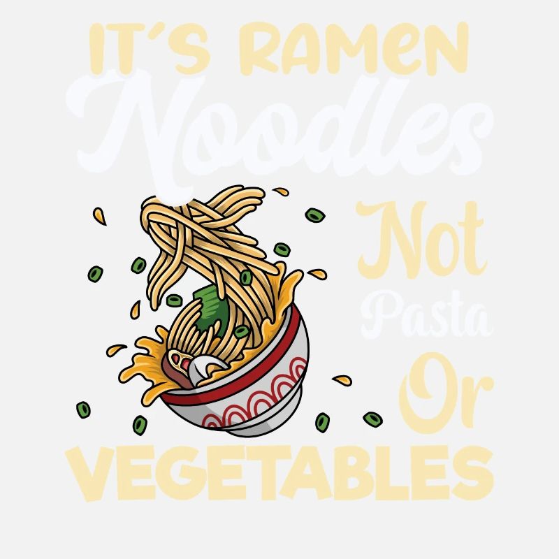 Es sind Ramen-Nudeln, keine Nudeln oder Gemüse –