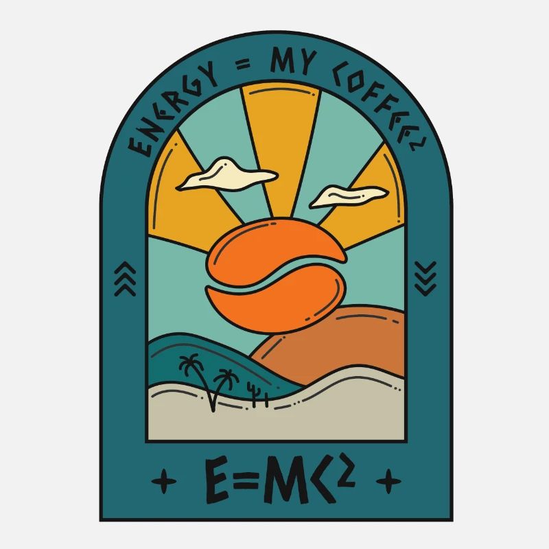 Énergie = mon café - E = MC