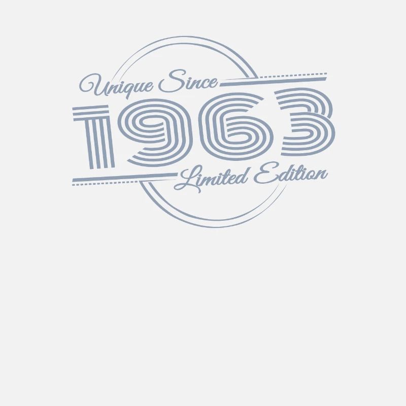 Einzigartig seit 1963 Retro Geburtstag Vintage