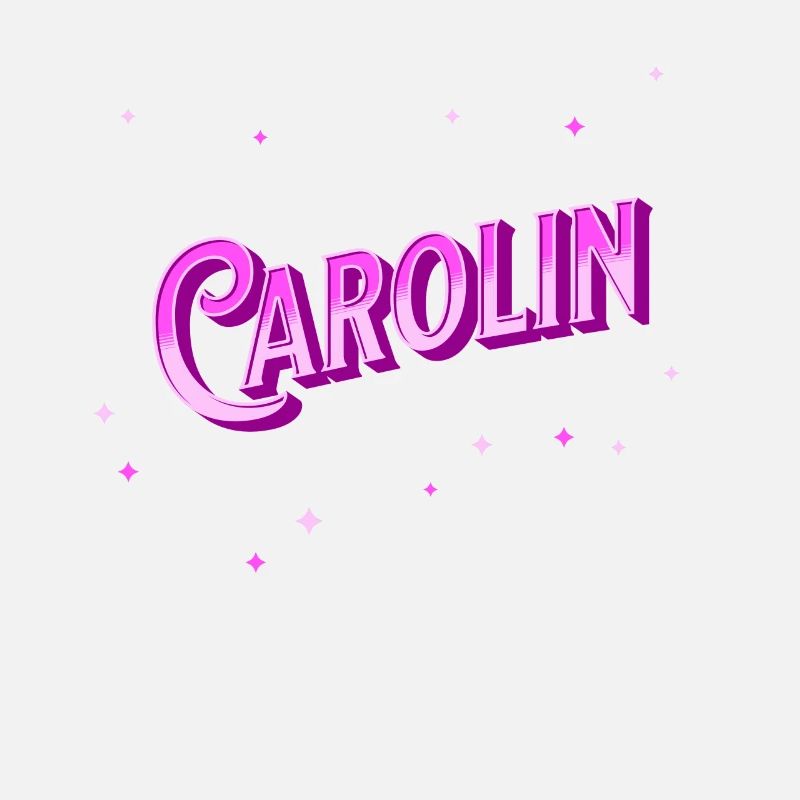 Carolin's name personalized