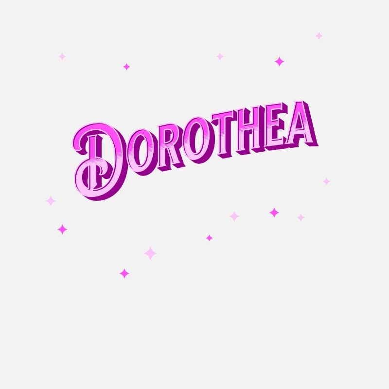 Dorothea's name personalized