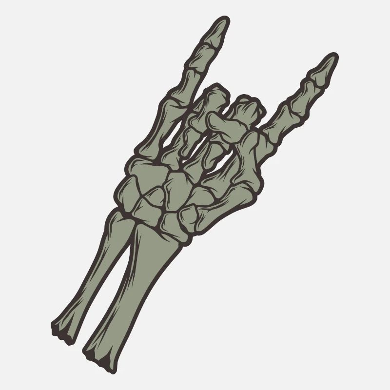 Rock and Roll Bone Hand