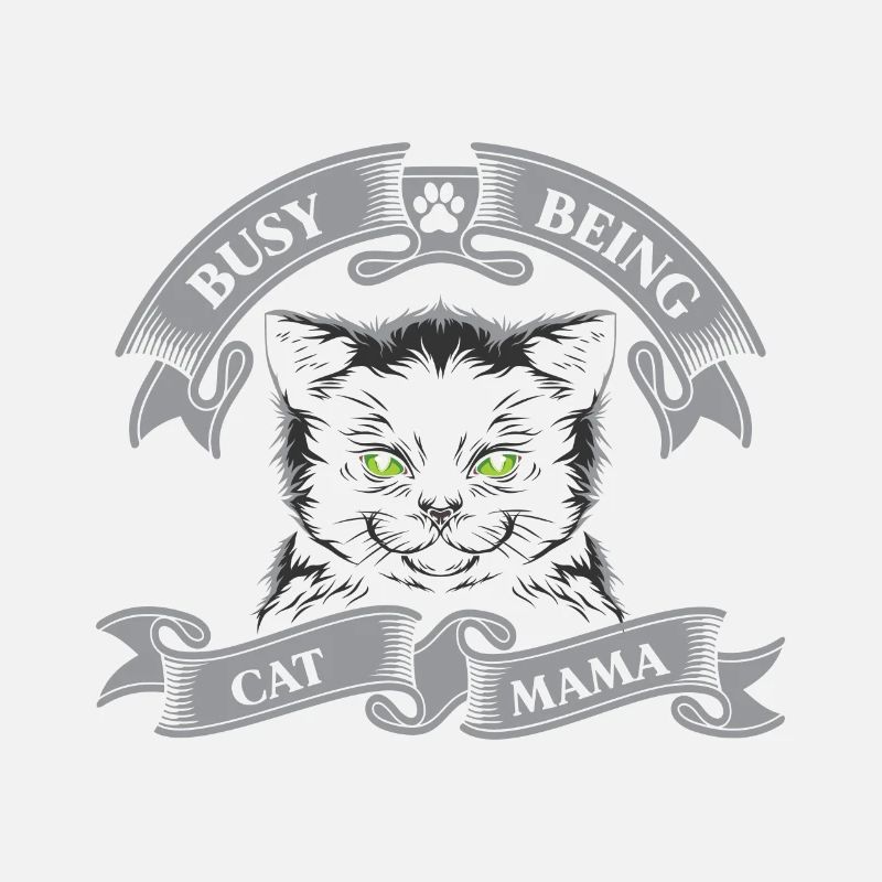 Busy being a cat mom