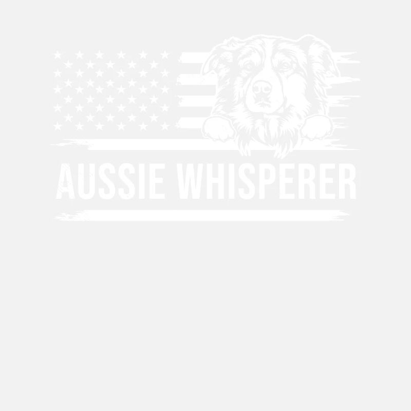 Mignon chien AUSSIE Thème Funny Whisperer