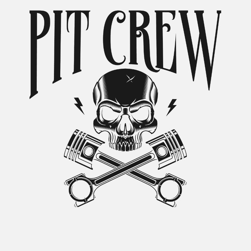 Drag Racing Race Car Pit Crew