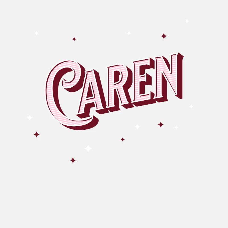 Caren name personalized