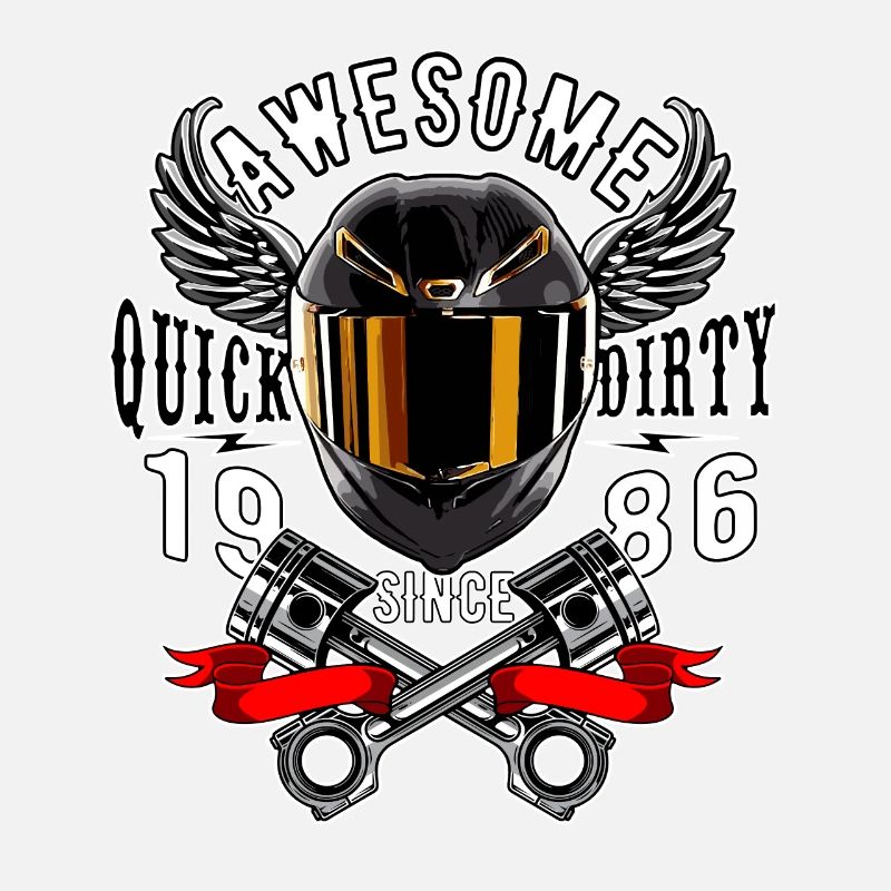 Awesome since 1986, Biker Geburtstag
