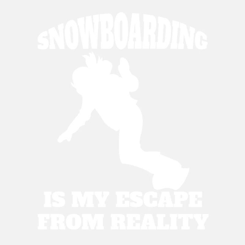 Snowboard Spruch Wintersport Snowboardfahrer