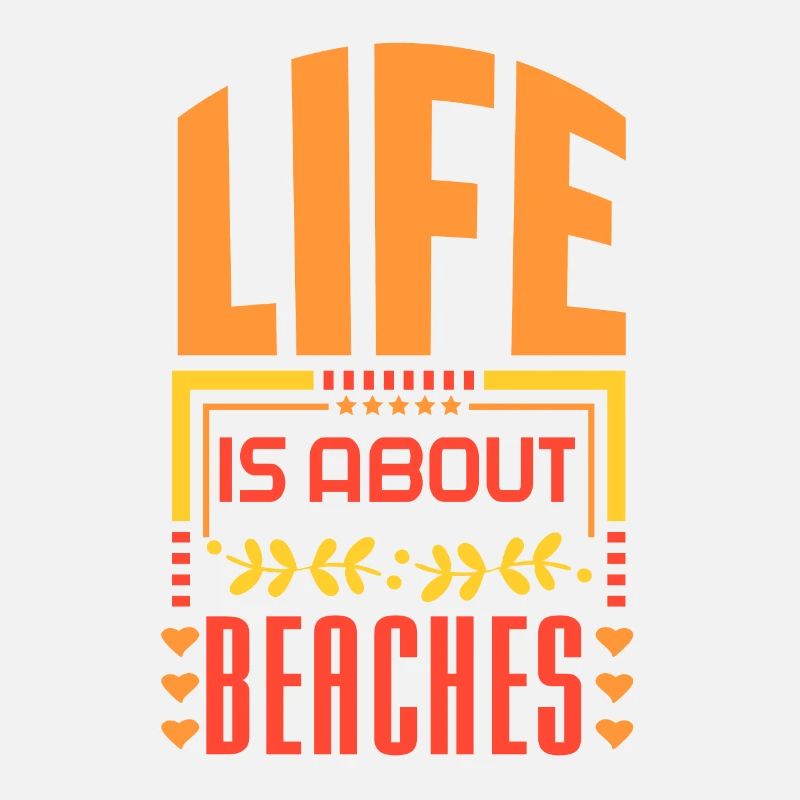Das Leben Besteht Aus Stränden Strand Beach Urlaub