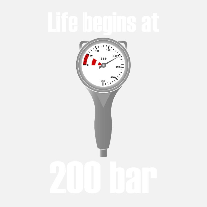 Drôle de plongée en disant Diving Finimeter