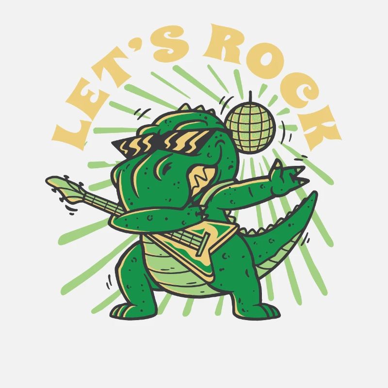 Drôle de guitariste T-Rex