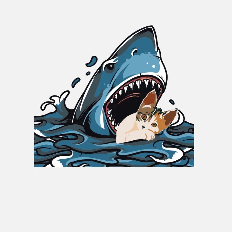 Chat mangeur de requins