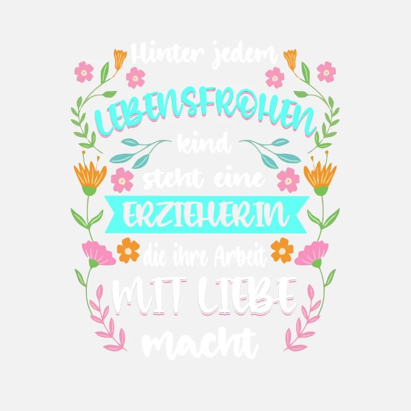 Hinter Jedem Lebensfrohen Kind Steht Eine Erzieher