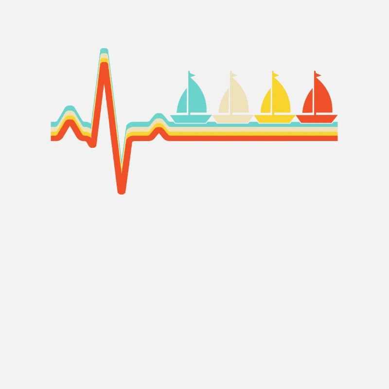 Sailing Retro Heartbeat