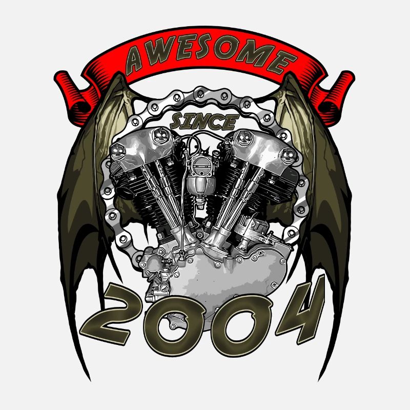 Awesome since 2004, Biker Geburtstag
