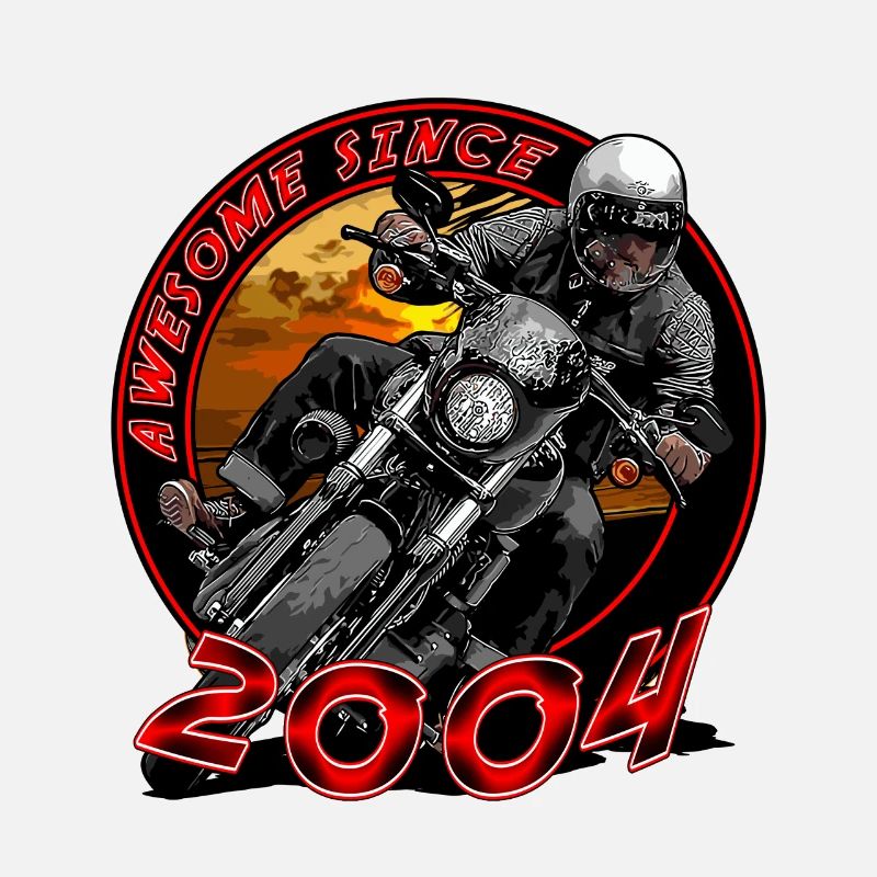 Awesome since 2004, Biker Geburtstag