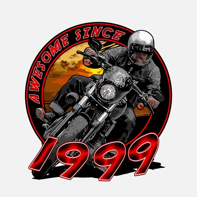 Awesome since 1999, Biker Geburtstag