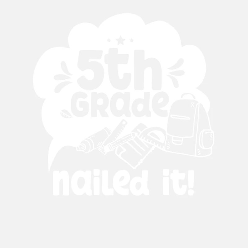 5 Class Completed School Fifth Grader Fifth