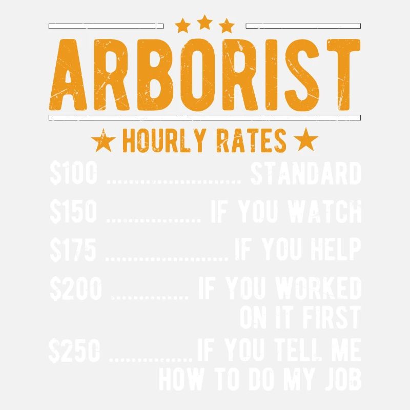 Arborist hourly wage