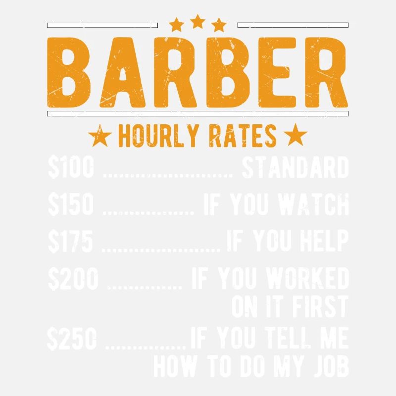 Salaire horaire de barbier