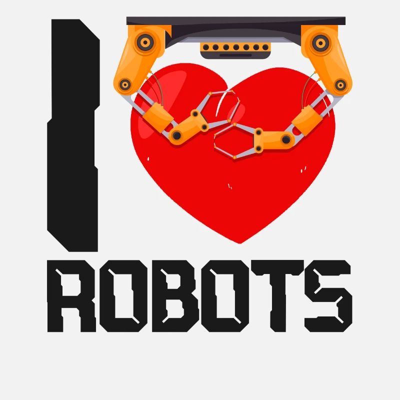 Robot Robotics Engineer Heart I