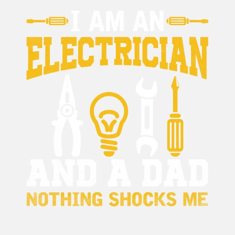 Ehemann Papa Elektriker Held
