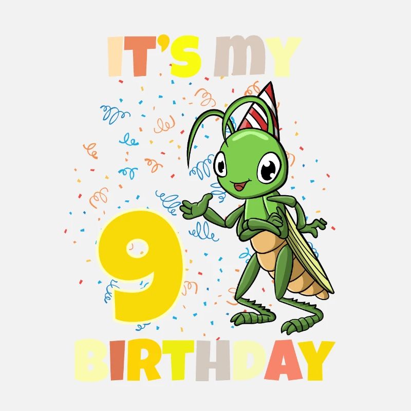 C’est ma sauterelle de 9e anniversaire
