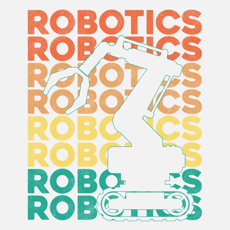 Robot Robotics Engineer Retro