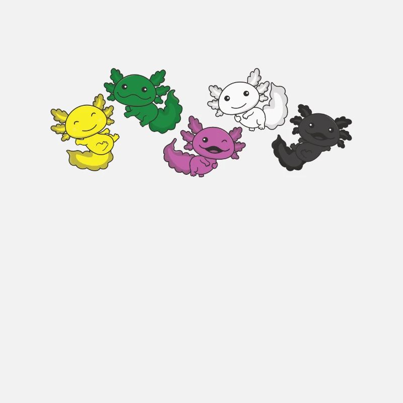 Ceterosexuell Flag Pride LGBTQ Axolotl