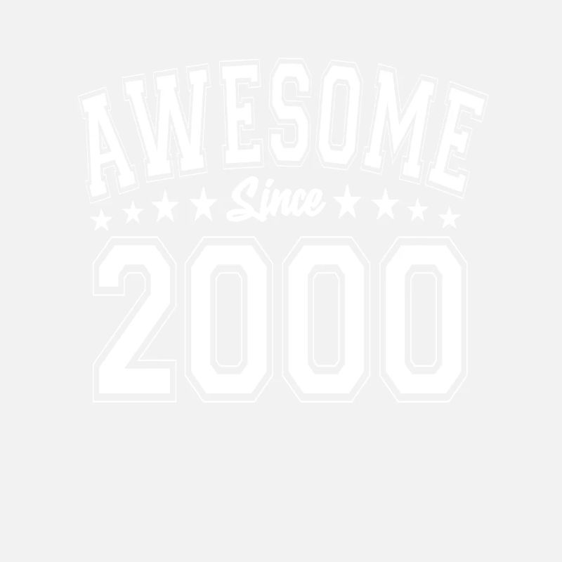 Awesome Since 2000 Geburtstag 2000 Vintage 2000
