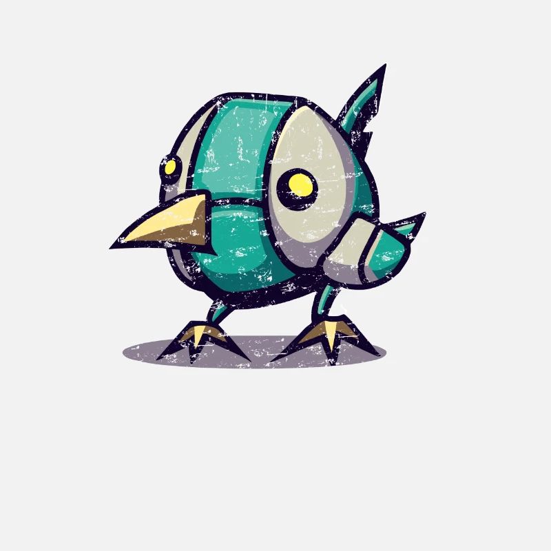 Robot Chick Bird