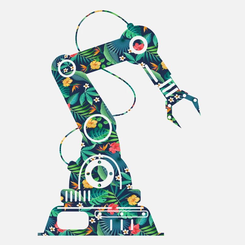 Robot Robotics Engineer Flower