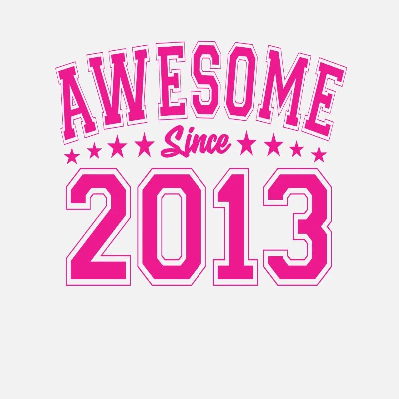 Awesome Since 2013 Geburtstag 2013 Vintage 2013