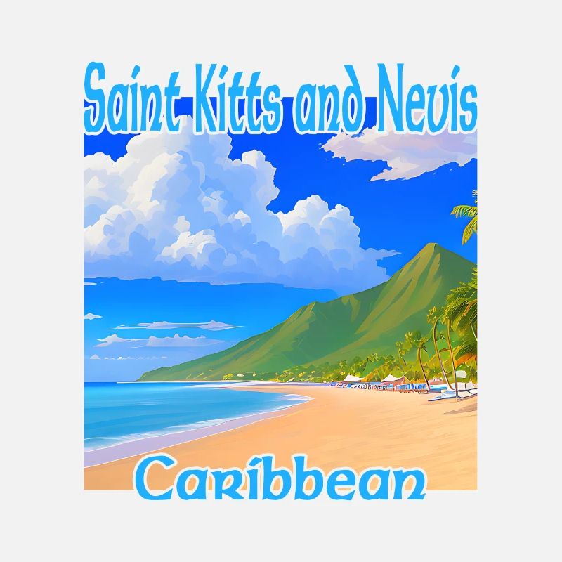 Plage à Saint-Kitts-et-Nevis