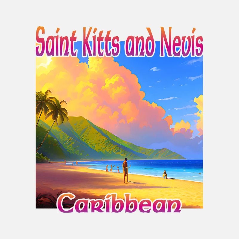 Plage à Saint-Kitts-et-Nevis