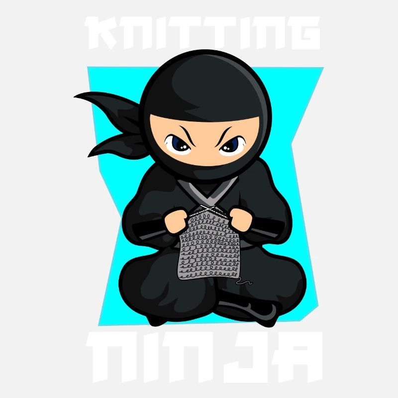Knitting Knitter Ninja Knitting