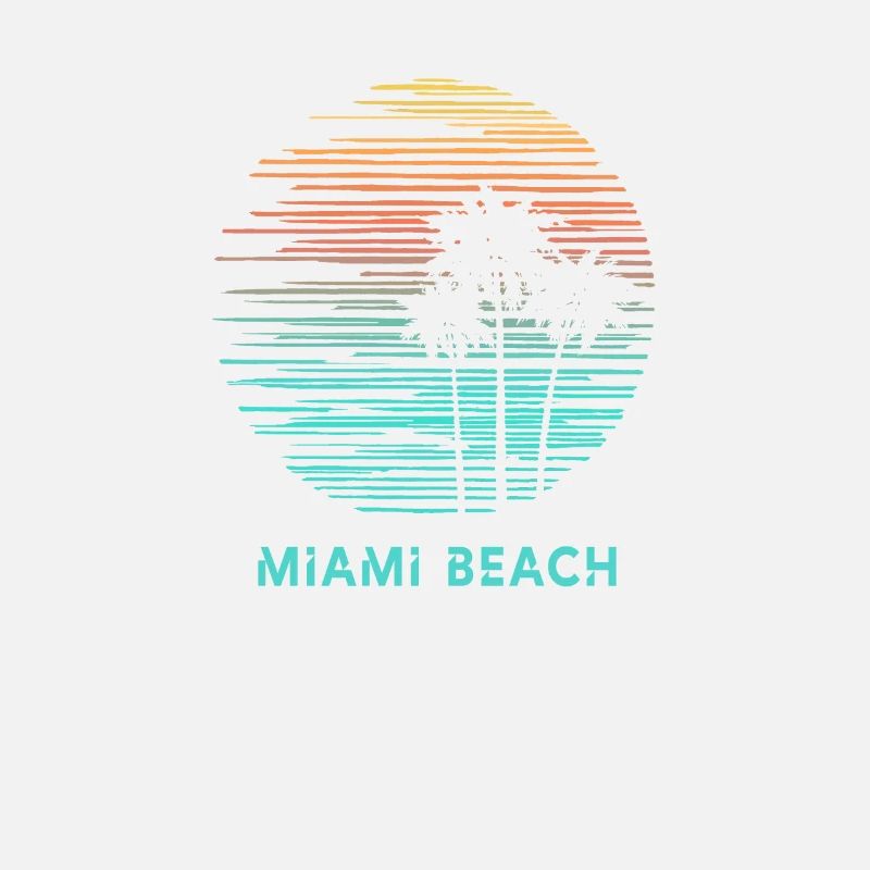 Miami Beach Florida Cooler Souvenirurlaub