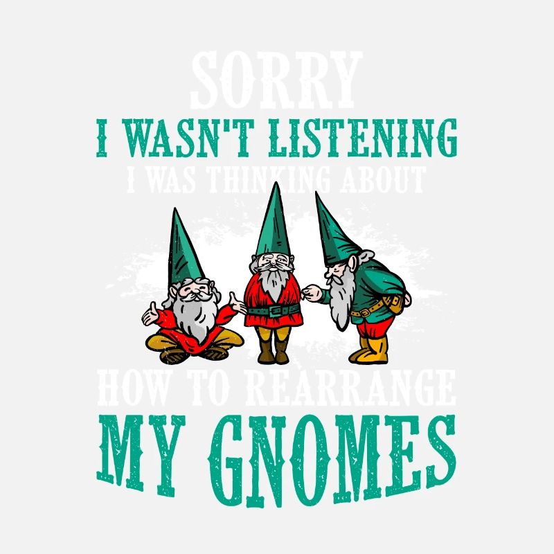 Gnomies Gartenarbeit Gartenzwerg